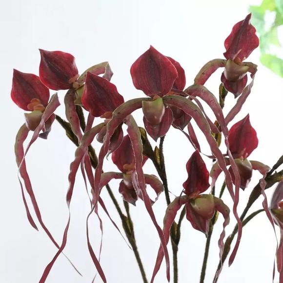 Artificial Flowers Big Head Fa Silk Orchid Branch - Picture 5 of 13